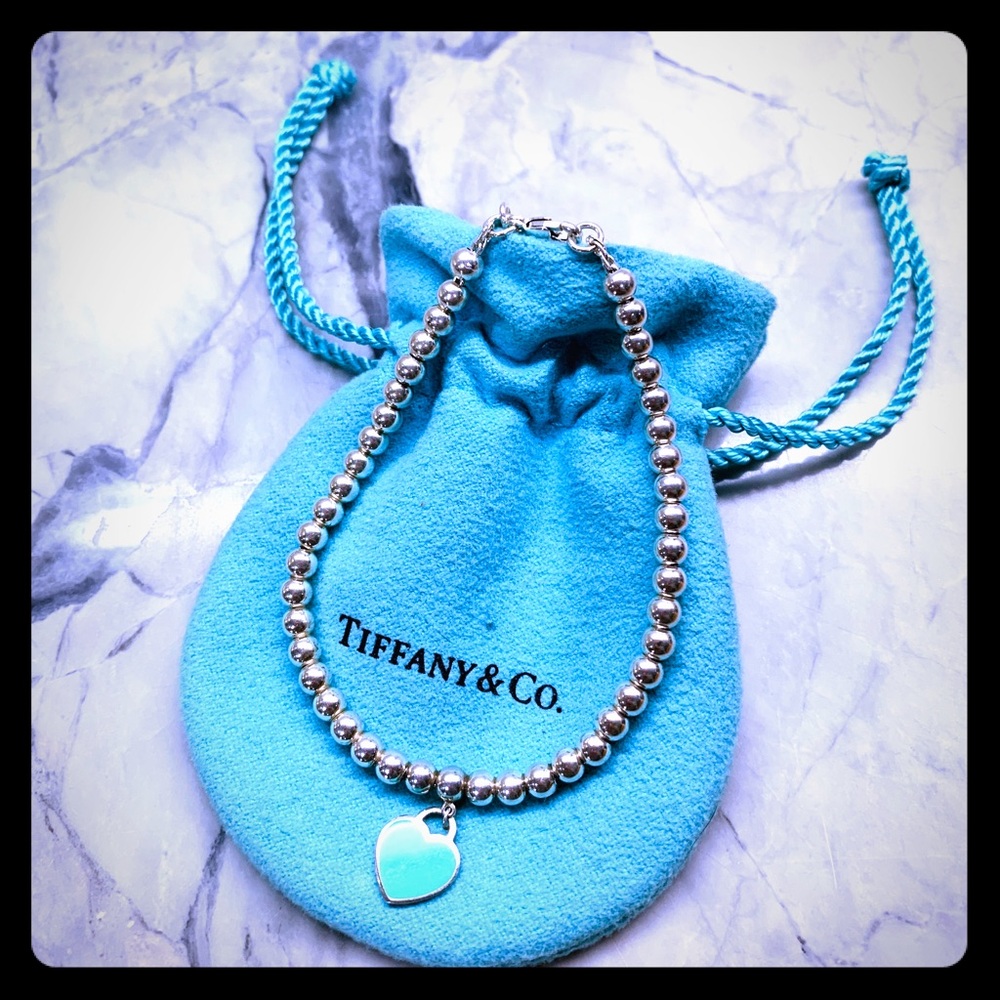 Bead Bracelet with return to Tiffany’s heart